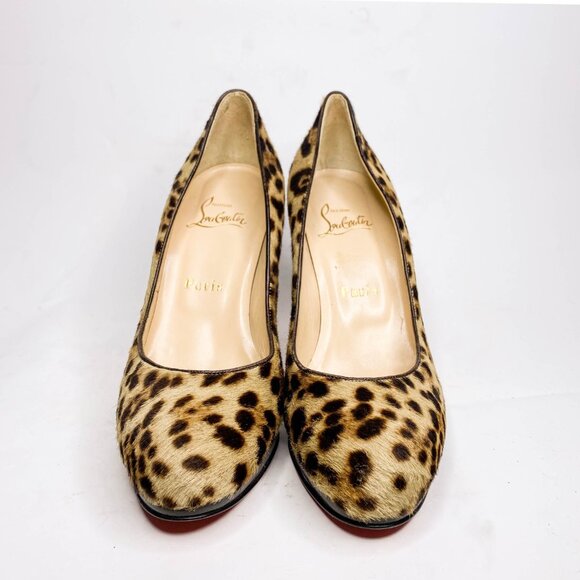 Louboutin New Simple Leopard Pumps - Picture 4 of 9